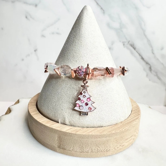 Bomb Party Holiday Stack 2023 I'm Dreaming of A Pink Christmas RBP6513 NWT - Picture 5 of 11